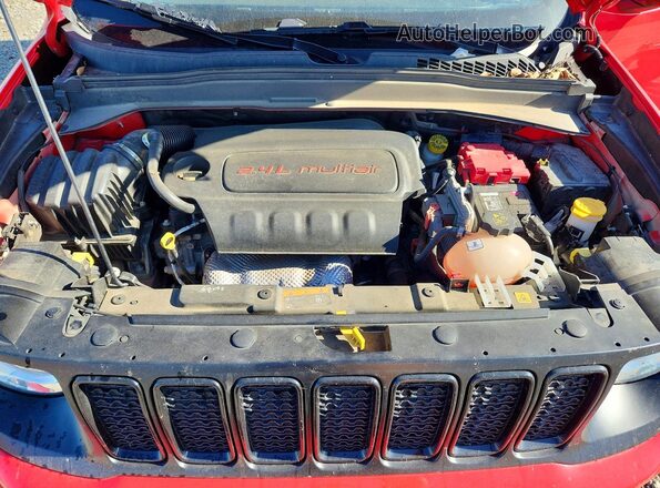 ZACNJBBB6LPL97481 2020 JEEP RENEGADE Red Սալոնի հետևի տեսք