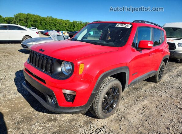 ZACNJBBB6LPL97481 2020 JEEP RENEGADE Red Առջևի ձախ երեք քառորդ տեսարան