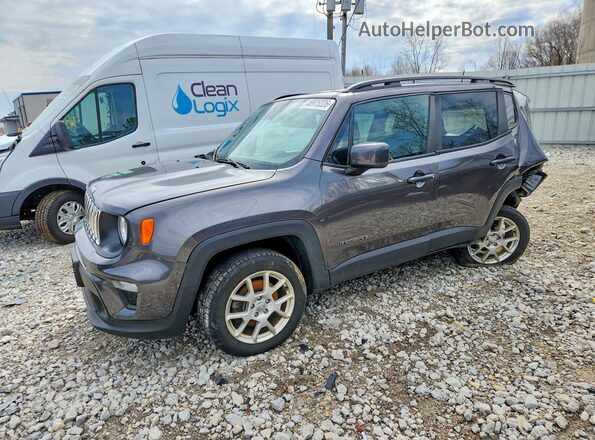 ZACNJBBB8KPJ96826 2019 JEEP RENEGADE Gray Vista tres cuartos delantera izquierda