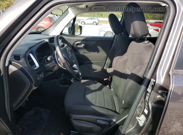 ZACNJBBBXKPJ84922 2019 JEEP RENEGADE Серый Вид салона спереди