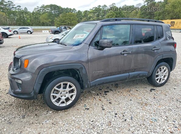 ZACNJBBBXKPJ84922 2019 JEEP RENEGADE Серый Передняя левая четверть