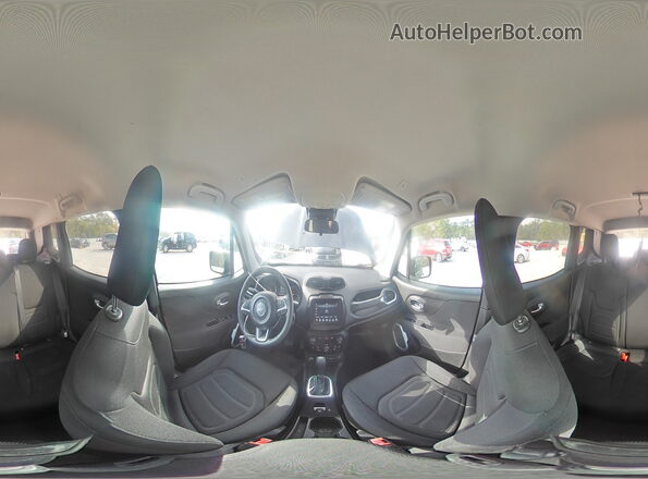 ZACNJBBBXKPJ84922 2019 JEEP RENEGADE Серый Панорамный вид салона 360°
