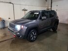 2019 Jeep Renegade Trailhawk Gray vin: ZACNJBC14KPK06418 Damage: Left Front Tire, Worn, Replacement Required