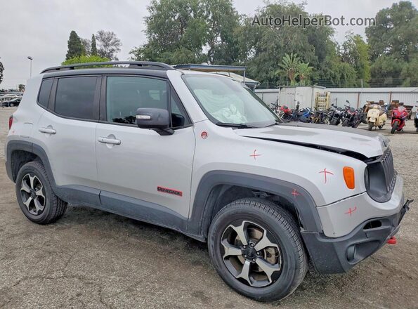 ZACNJBC15LPL03905 2020 JEEP RENEGADE Silver Front right