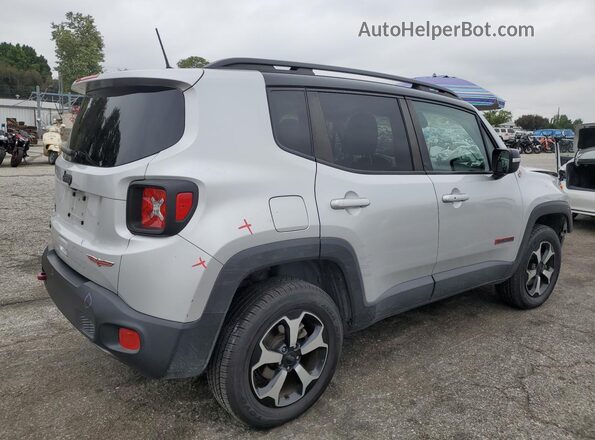 ZACNJBC15LPL03905 2020 JEEP RENEGADE Silver Rear right