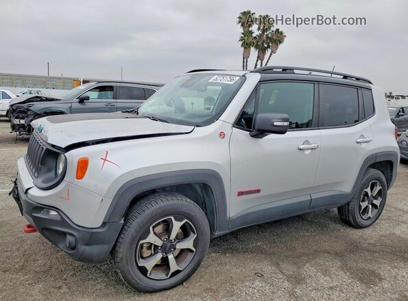 ZACNJBC15LPL03905 2020 JEEP RENEGADE Silver Front left