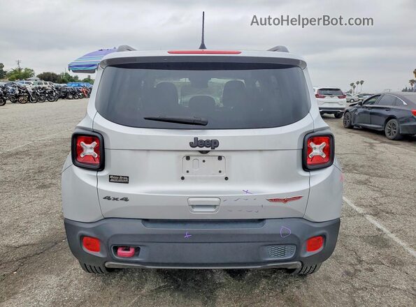 ZACNJBC15LPL03905 2020 JEEP RENEGADE Silver Rear view