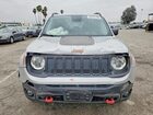 2020 Jeep Renegade Trailhawk Silver vin: ZACNJBC15LPL03905