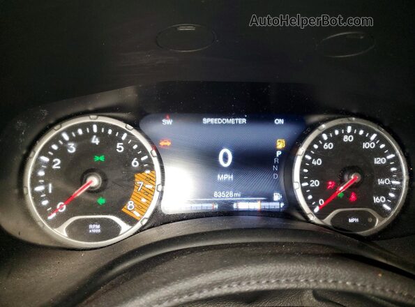 ZACNJBC18KPJ92751 2019 JEEP RENEGADE Черный Вид щитка приборов