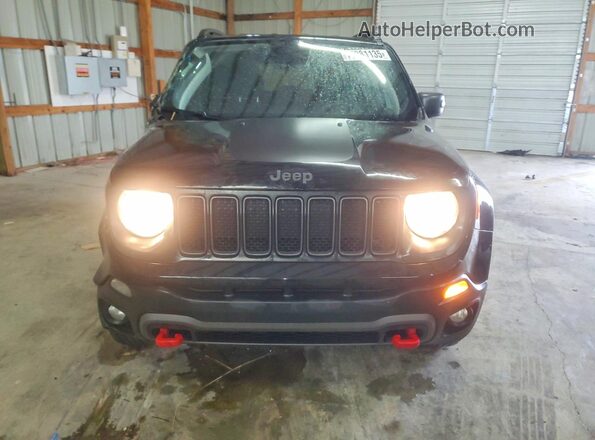 ZACNJBC18KPJ92751 2019 JEEP RENEGADE Черный Вид спереди