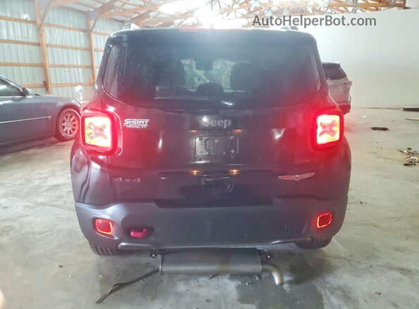 ZACNJBC18KPJ92751 2019 JEEP RENEGADE Черный Вид сзади