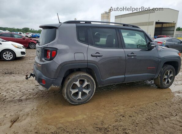 ZACNJBC18KPK05515 2019 JEEP RENEGADE Charcoal Trasero derecho