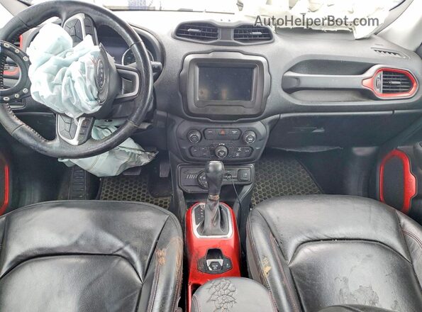 ZACNJBC18KPK05515 2019 JEEP RENEGADE Charcoal Vista del salpicadero