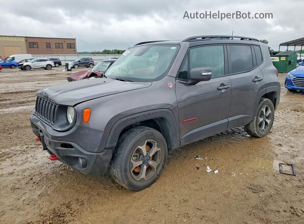 ZACNJBC18KPK05515 2019 JEEP RENEGADE Charcoal Vista tres cuartos delantera izquierda