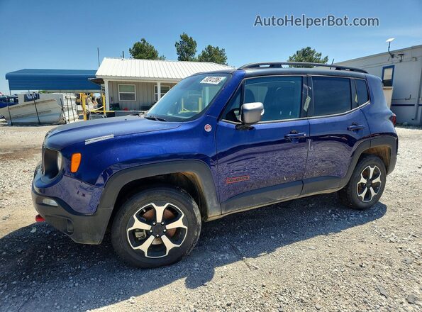 ZACNJBC1XLPL64408 2020 JEEP RENEGADE Blue Przód lewy