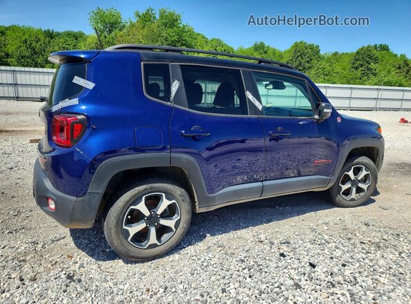 ZACNJBC1XLPL64408 2020 JEEP RENEGADE Blue Tył prawy