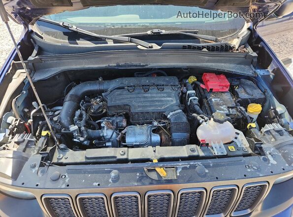 ZACNJBC1XLPL64408 2020 JEEP RENEGADE Blue Widok komory silnika