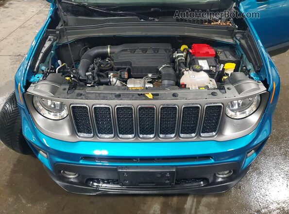 ZACNJBD10LPL90174 2020 JEEP RENEGADE Blue Սալոնի հետևի տեսք