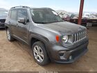 2020 Jeep Renegade Limited 4x4 Gray vin: ZACNJBD11LPM03787