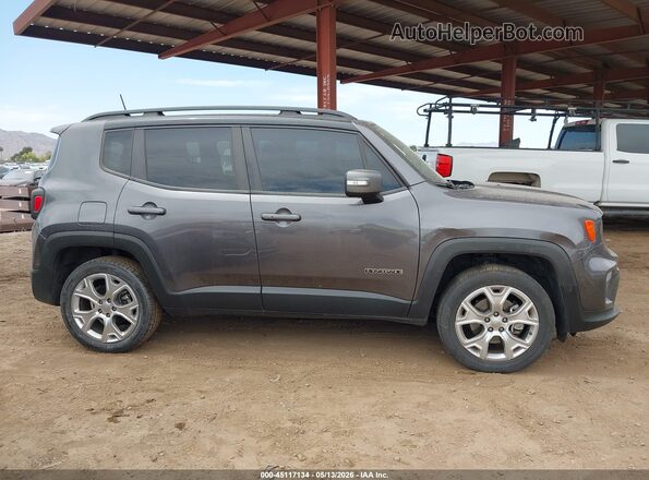ZACNJBD11LPM03787 2020 JEEP RENEGADE Gray უკანა სალონის ხედი