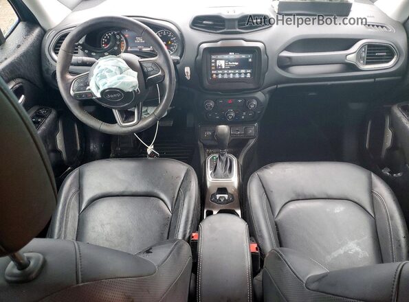ZACNJBD14LPM03511 2020 JEEP RENEGADE Бирюзовый Вид панели приборов