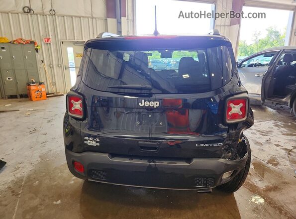 ZACNJBD16KPJ85490 2019 JEEP RENEGADE Black Widok z tyłu