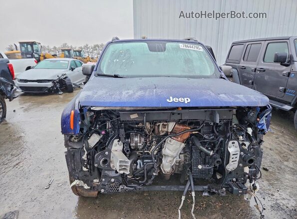 ZACNJBD1XKPJ95486 2019 JEEP RENEGADE Синий Вид спереди