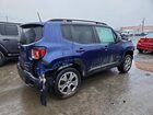 2019 Jeep Renegade Limited Синий vin: ZACNJBD1XKPJ95486