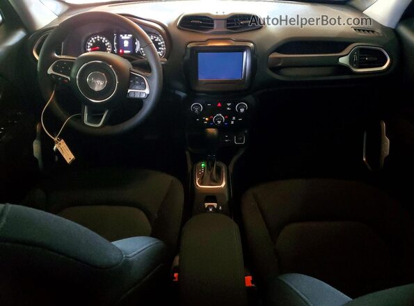 ZACNJCAB0MPM18902 2021 JEEP RENEGADE Blue Widok deski rozdzielczej