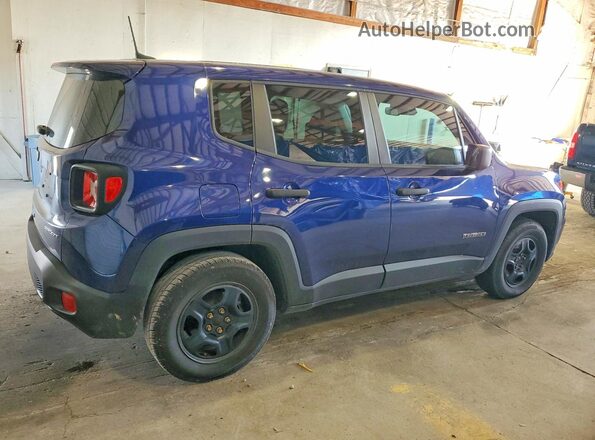 ZACNJCAB0MPM18902 2021 JEEP RENEGADE Blue Tył prawy