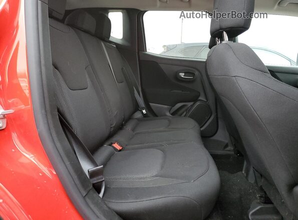 ZACNJCAB0MPM55951 2021 JEEP RENEGADE Красный Вид задней части салона