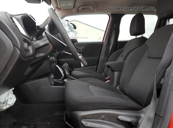 ZACNJCAB0MPM55951 2021 JEEP RENEGADE Красный Вид салона спереди