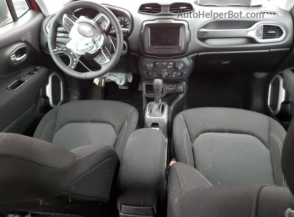 ZACNJCAB0MPM55951 2021 JEEP RENEGADE Красный Вид панели приборов