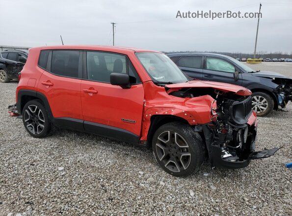 ZACNJCAB0MPM55951 2021 JEEP RENEGADE Красный Передняя правая четверть