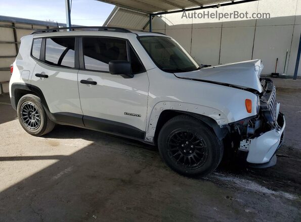 ZACNJCAB1MPM45851 2021 JEEP RENEGADE Белый Передняя правая четверть