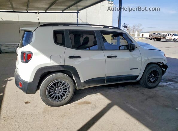 ZACNJCAB1MPM45851 2021 JEEP RENEGADE Белый Задняя правая четверть