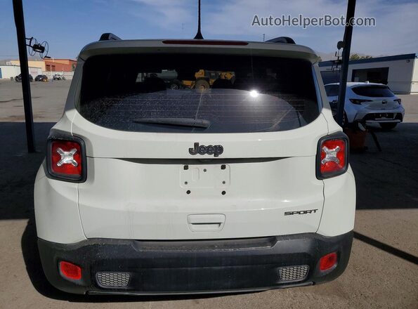 ZACNJCAB1MPM45851 2021 JEEP RENEGADE Белый Вид сзади