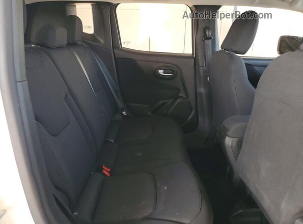 ZACNJCAB1MPM45851 2021 JEEP RENEGADE Белый Вид задней части салона