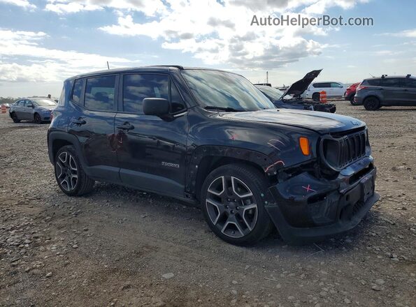 ZACNJCAB3MPM35953 2021 JEEP RENEGADE Black Przód prawy