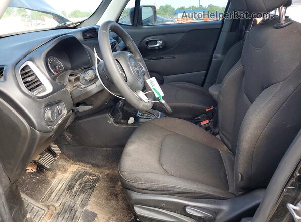 ZACNJCAB3MPM35953 2021 JEEP RENEGADE Black Widok wnętrza z przodu