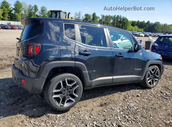 ZACNJCAB6MPM81292 2021 JEEP RENEGADE Black Tył prawy