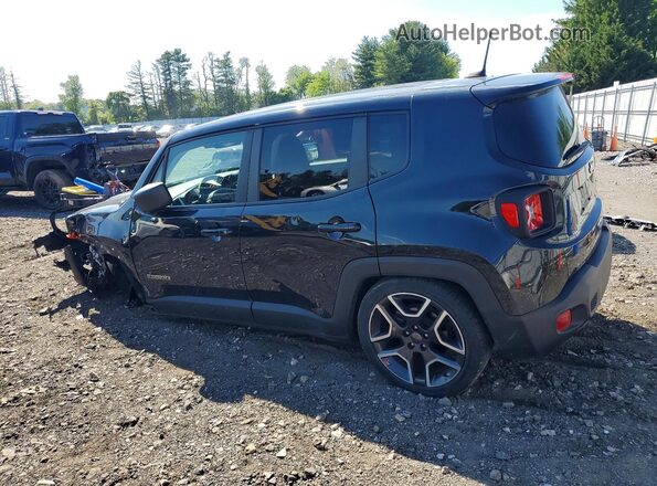 ZACNJCAB6MPM81292 2021 JEEP RENEGADE Black Tył lewy