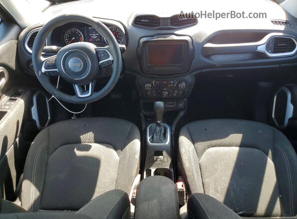 ZACNJCAB6MPM81292 2021 JEEP RENEGADE Black Widok deski rozdzielczej
