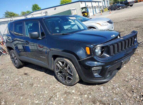 ZACNJCAB6MPM81292 2021 JEEP RENEGADE Black Przód prawy