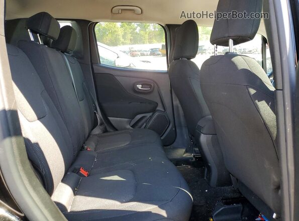 ZACNJCAB6MPM81292 2021 JEEP RENEGADE Black Widok tylnych siedzeń