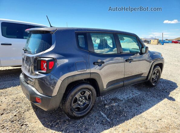 ZACNJCAB7MPM22106 2021 JEEP RENEGADE Gray Rear right