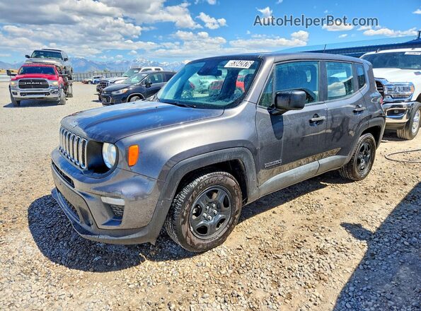 ZACNJCAB7MPM22106 2021 JEEP RENEGADE Gray Front left