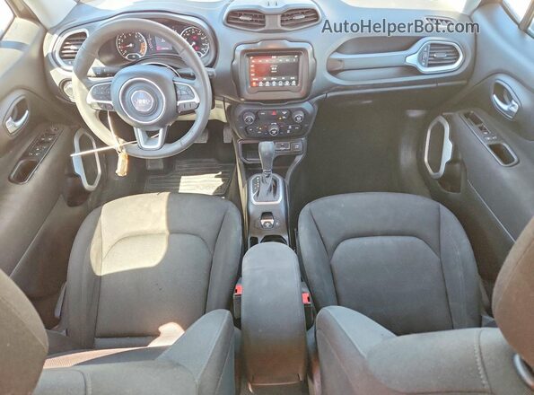 ZACNJCAB7MPM22106 2021 JEEP RENEGADE Gray Dashboard view