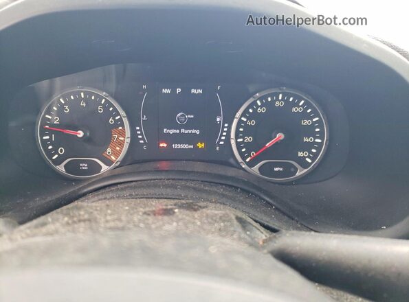 ZACNJCABXMPM35898 2021 JEEP RENEGADE Black Widok zestawu wskaźników
