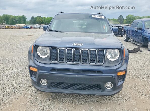 ZACNJCBB7MPM22427 2021 JEEP RENEGADE Blue წინა ხედი
